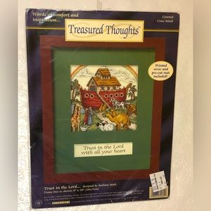 SEALED 1997 Noah’s Ark Cross Stitch